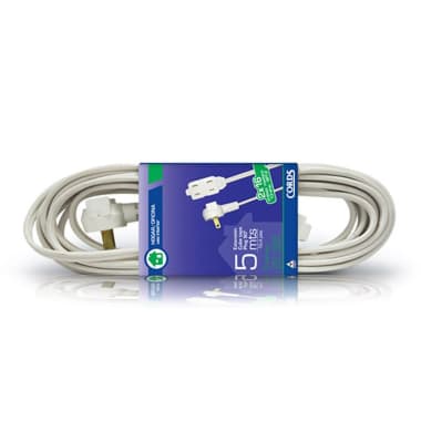 INCABLE EXTENSION 2X16 5MT BLANCO