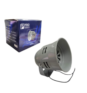 PT SIRENA 110V PLASTICA GRIS 120W-120DB