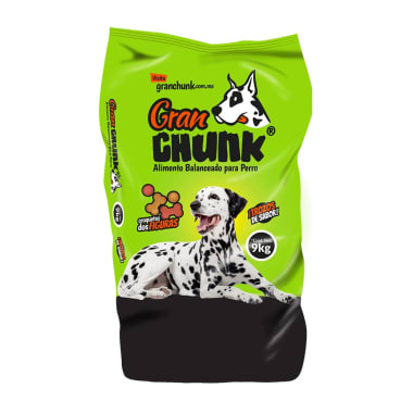 Alimento Perro Gran Chunk Todas Las Razas 9 Kg