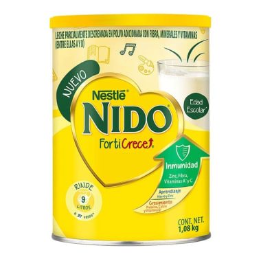 Leche Nido Forti Crece Polvo 1.08 Kg