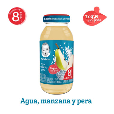 Gerber 3Et Bebida Manzana/Pera 230Ml