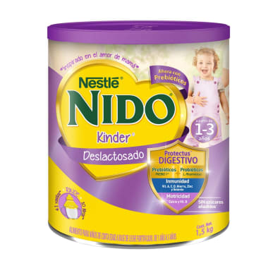 Alimento Lacteo Nido Kinder Deslactosada 1.500 Kg Lata