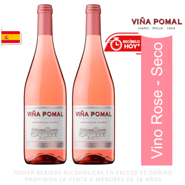 Vino Español Viña Pomal Rosado 2021 (x2)