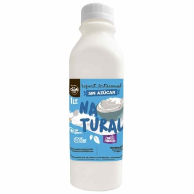 Yogurt natural sin azuzar 1lt