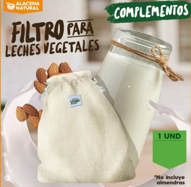 Filtro de leches vegetales