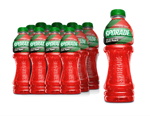  SPORADE FRUIT PUNCH PET NO RETORNABLE 360 ML 12  