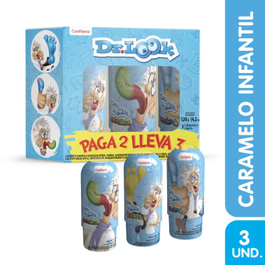 DR LOOK LENGUA PATA DEDO 3 X 8 RV1