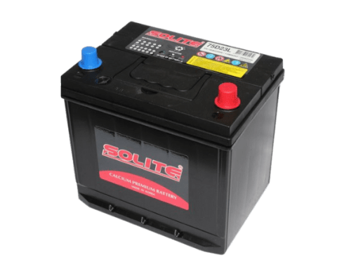 Bateria Solite 75D23L 65AH B/Estandar C/P +Der 550 CCA