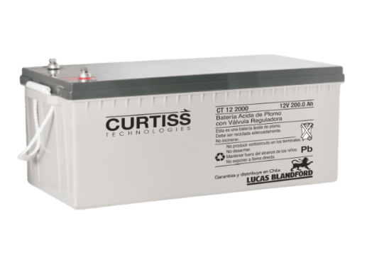 Bateria Curtiss Ciclo Profundo 12V 200AH