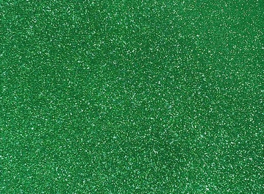 PAQ. 25H 230GSM GLITTER VERDE NAVIDAD MEDIO PLIEGO 50X70CM
