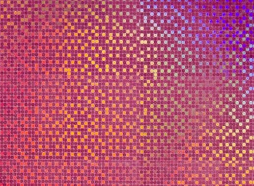 PAQ. 25H 230GSM ESPEJO HOLOGRAFICO PALO ROSA PUNTOS MEDIO PLIEGO 50X70CM