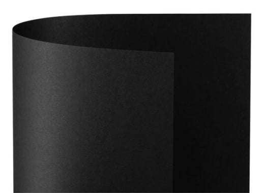 6000200 - PAQ. 50H 320 GSM BURANO NERO NOTTE 72X101CM