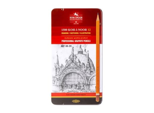 CAJA LAPICES DE GRAFITO 12 UNID KIN 1502 ART