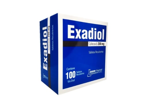 EXADIOL 200MG TABLETA RECUBIERTA X 100 