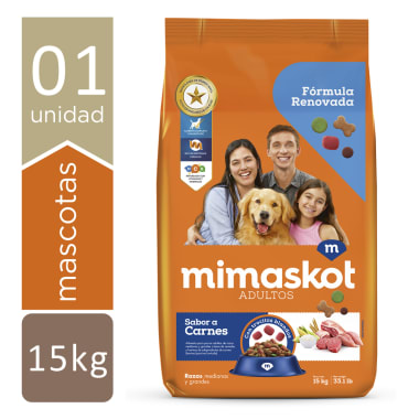 MIMASKOT CARNES 15 KG