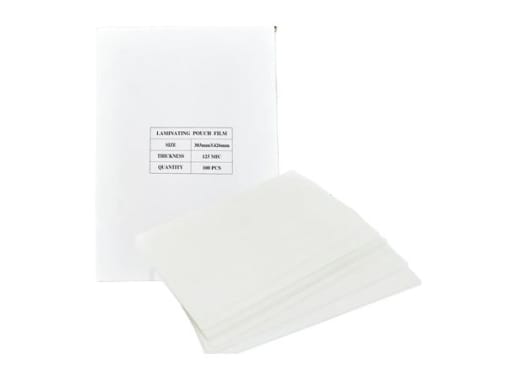 PAQUETE (100PZ) ENMICADO 125 MIC A3 303X426MM
