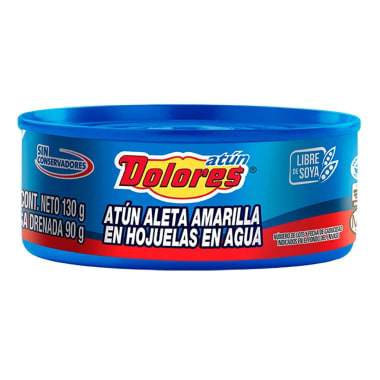 Atun En Agua Dolores 130 Gr