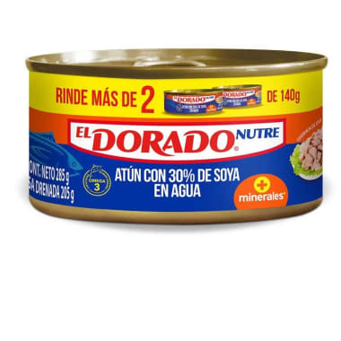 Atun El Dorado En Agua 285 Gr