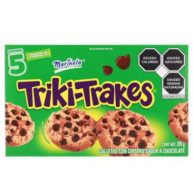 Galletas Triki Trakes 255 Gr Marinela 5P