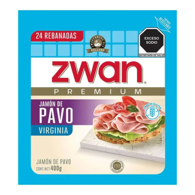 Jamon Virginia Pavo Zwan 400Gr