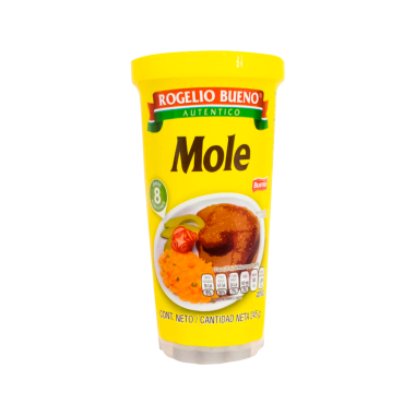 Mole Bueno rojo 245 gr vaso todas