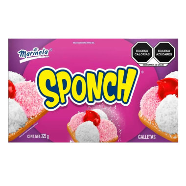 Galletas Sponch Marinela 225 Gr 5 Pz