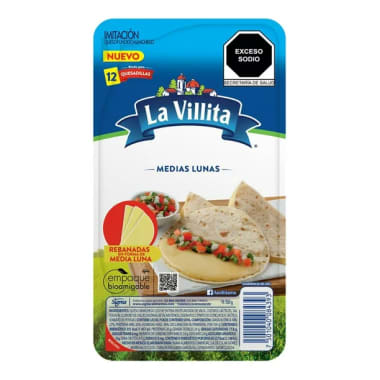 Queso Manchego La Villita Medias Lunas 150Gr