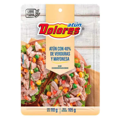 Atun Dolores Ensalada Mayo 110 Gr Pouch