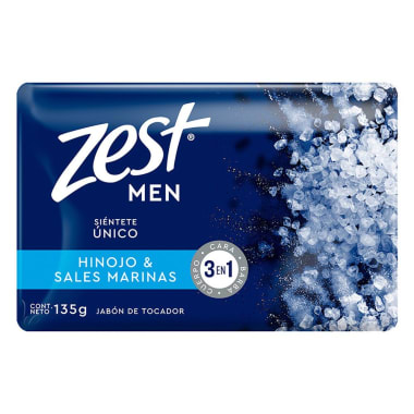 Jabon Zest Men 135G