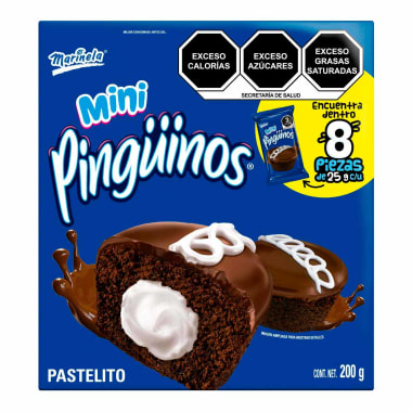 Mini Pinguino 8 Pzs. 200 Gr.