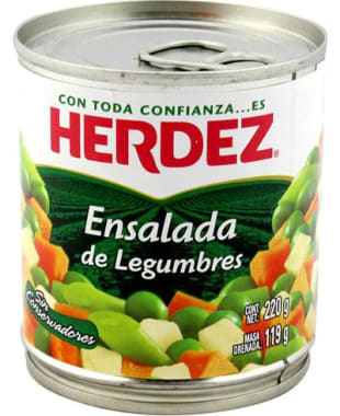 Ensalada De Legumbres Herdez 220 Gr