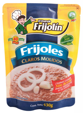 Frijoles Frijolin Claros Molidos 430 Gr Pouch