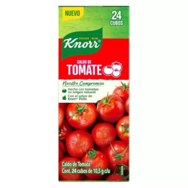 Consome Knorr Tomate 24 Cubos