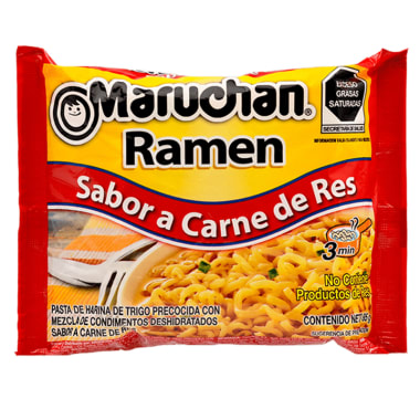 Sopa Maruchan Tipo Ramen Carne De Res 85 Gms.