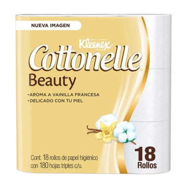 Higienico Kleenex Cottonelle Beauty 180 Hd 18R