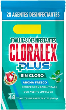 Toallitas Desinfectantes Cloralex 48 S