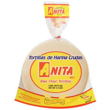 Tortilla De Harina Anita Taquera 1Kg