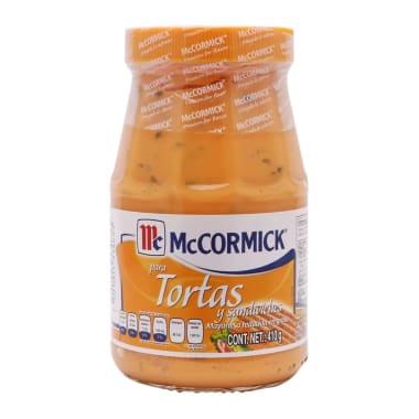 Mayonesa Mccormick Tortas Y Sandwich 410 Gr