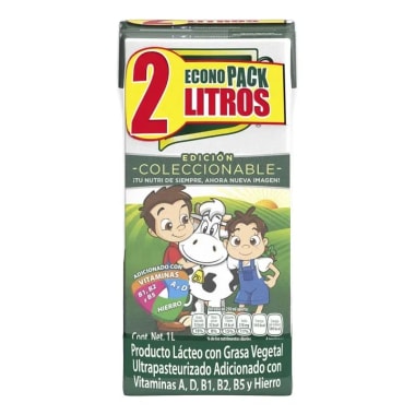 Producto Lacteo Uht Nutrileche 1 Lt 2 Pz Slim