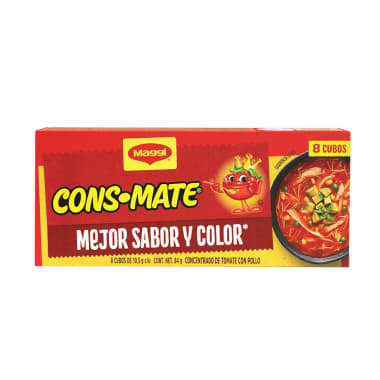 Consome Consomate 8 Cubos