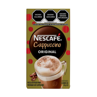 Nescafe Cappucino 20 Gr 6 Pzas Todas