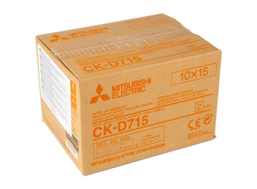 CAJA PAPEL Y CINTA MITSUBISHI CK-D715 IMP. D70DW-S