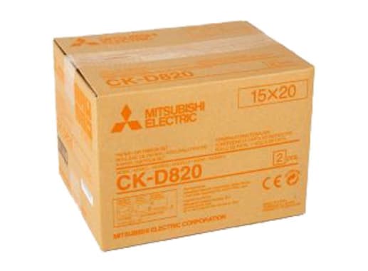 CAJA PAPEL Y CINTA MITSUBISHI CK-D820 IMP D80DW-S Y D90DW-P