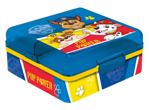 SANDWICHERA MULTICOMPARTIMENTO CUADRADO PAW PATROL