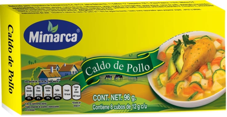 Consome Mimarca De Pollo Mimarca 8 Cubos