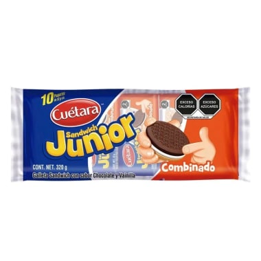 Galletas Cuetara Sandwich Jr Combinada 320 Gr