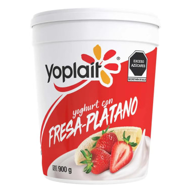 Yogurth Bat Fresa Platano Yoplait 900Gr