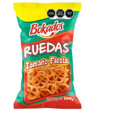 Botana Ruedas Bokados 100 Gr