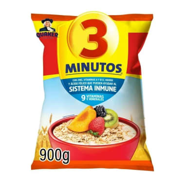 Cereal Mixto 3 Minutos 900 Gr Bolsa Aa, A, B