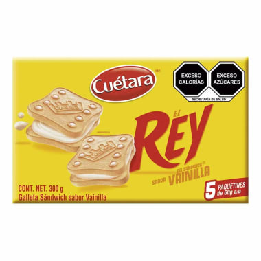 Galletas Cuetara Rey Vainilla 300 Gr